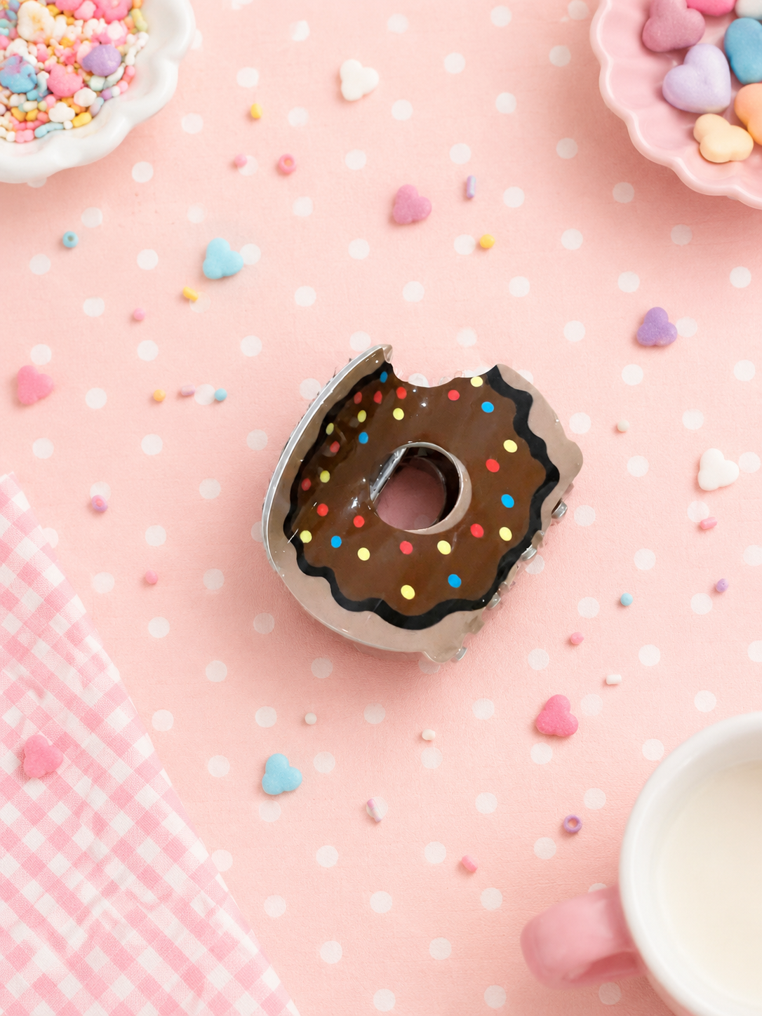 Beauty by Patt Donuts Hair Clips